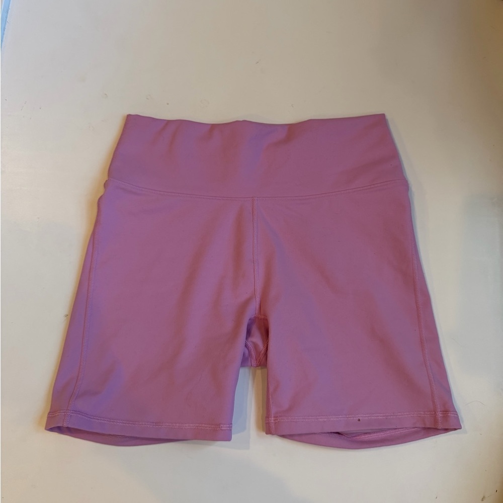 Fabletics Mauve Bike Shorts